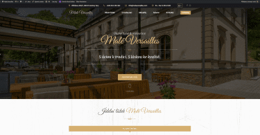maleversailles.com - stránky restaurace
