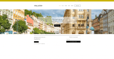 palatinkv.com - stránky hotelu