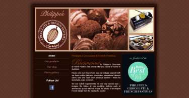 Philippe s Chocolate - firemní prezentace