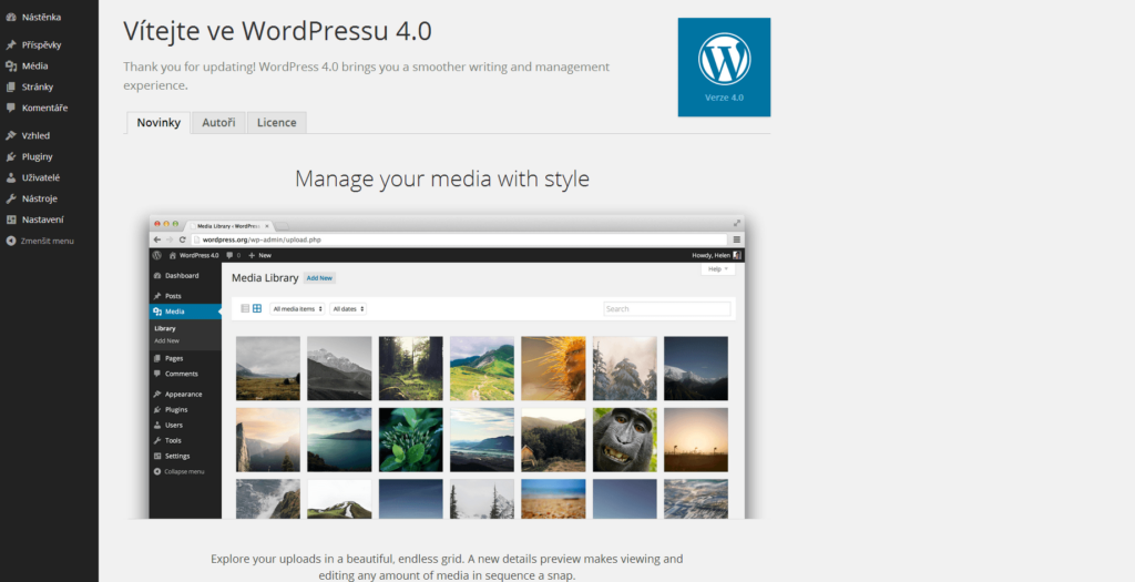 WordPress 4