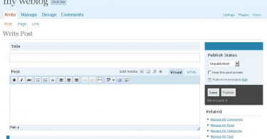 WordPress 2.6 “Tyner”