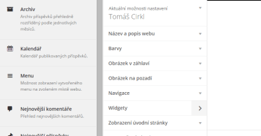 Okno pro přizpůsobení