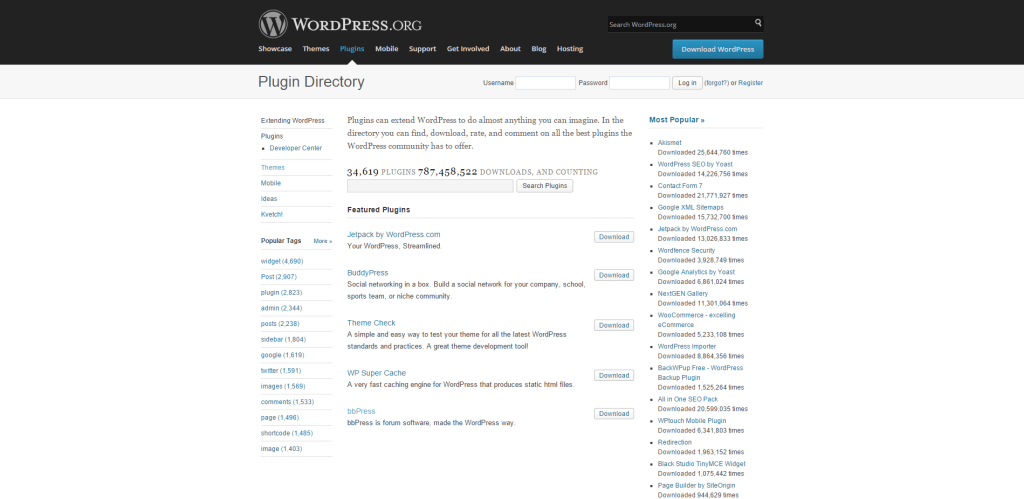 WordPress pluginy