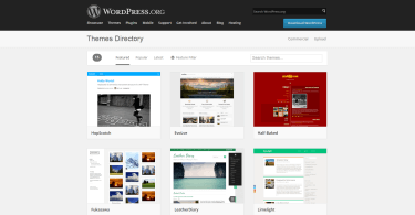 WordPress šablony nový design