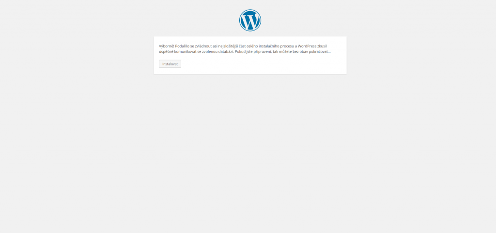 Instalace WordPress na localhost