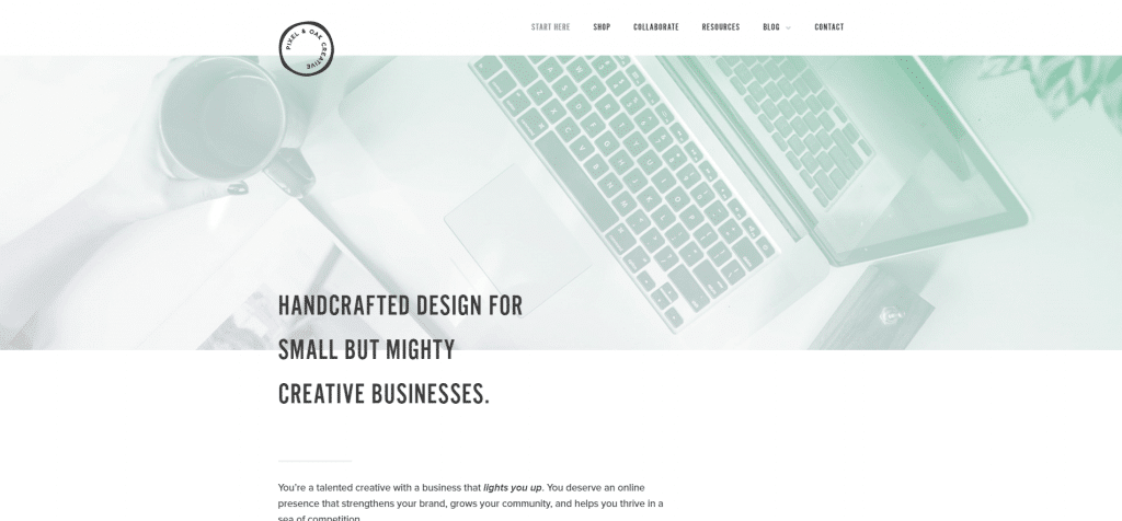 pixel-oak-web-design-for-creatives