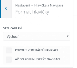 Formát hlavičky