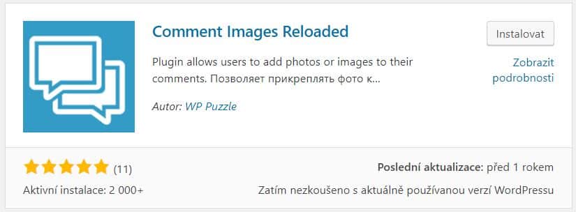 Comment Images Reloaded