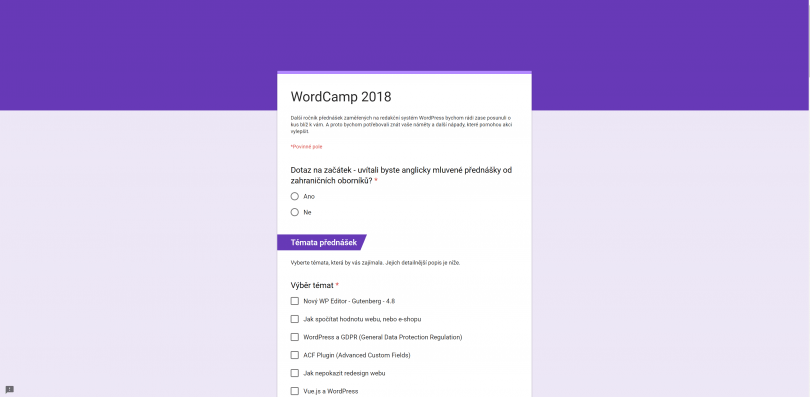 WordCamp 2018
