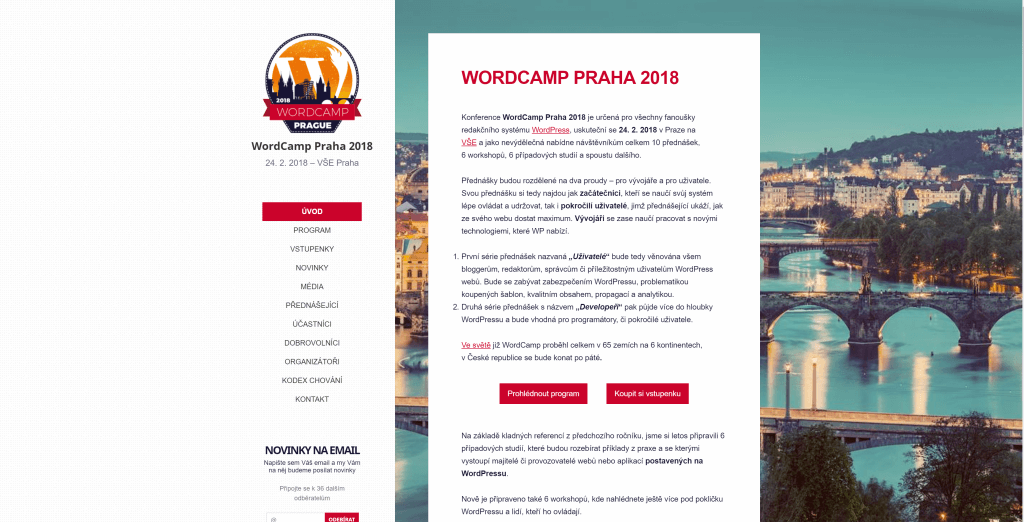 WordCamp Praha 2018