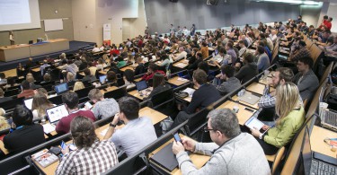 posluchárna WordCamp Praha