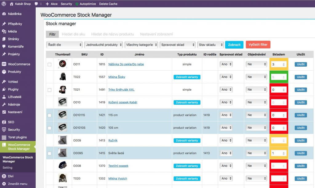 WooCommerce Stock Manager