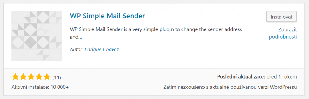 WP Simple Mail Sender