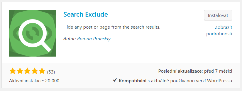 Search Exclude