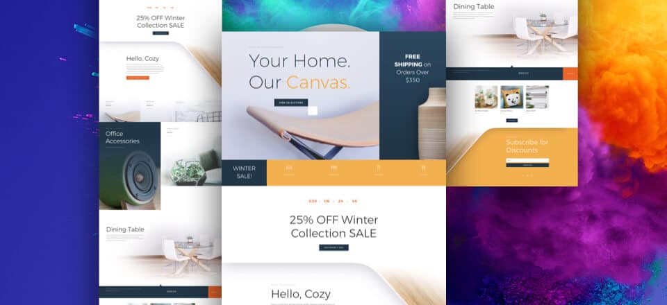 Furniture Sale Landing Page