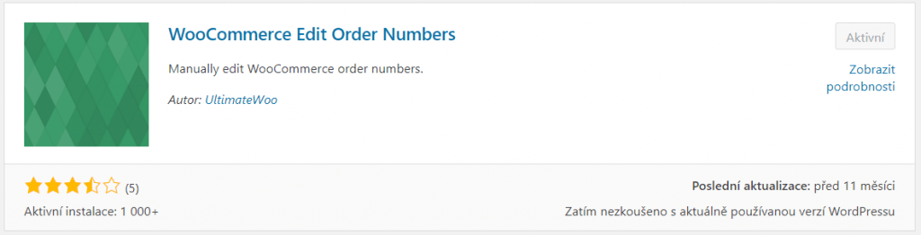 WooCommerce Edit Order Numbers