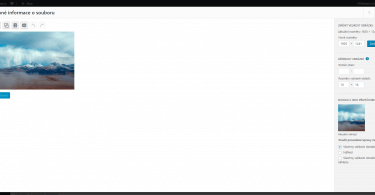 Úprava obrázku ve WordPress