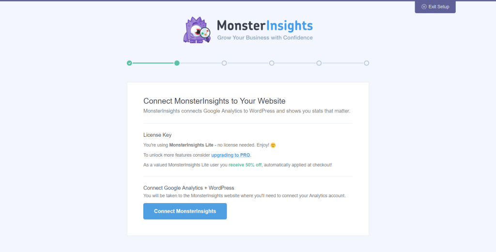 Monster Insight - Krok 2