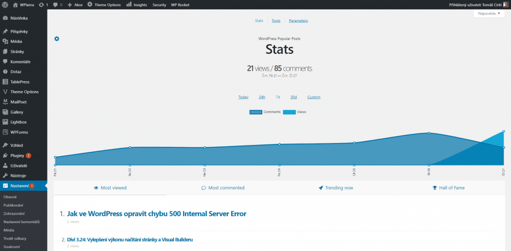 Statistiky