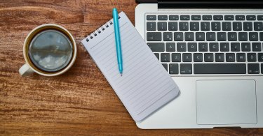 notebook a kafe