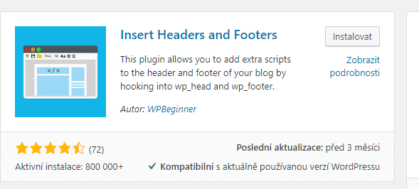 Plugin Insert Headers and Footers
