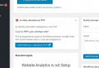 Je třeba aktualizovat PHP