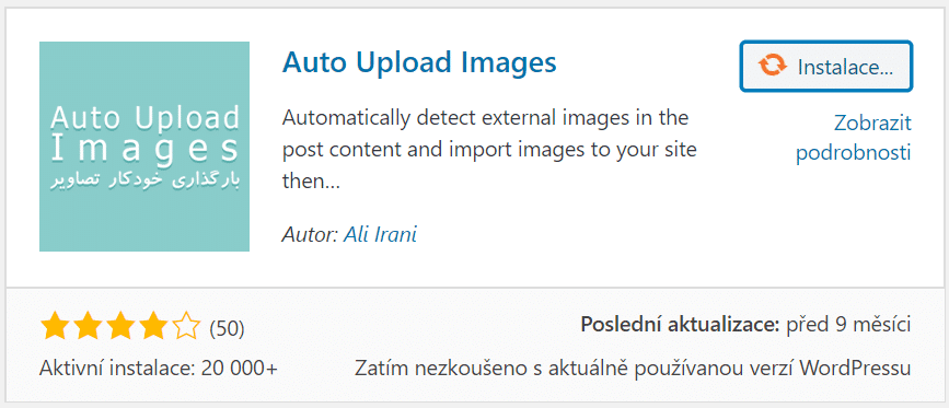 Auto Upload Images plugin