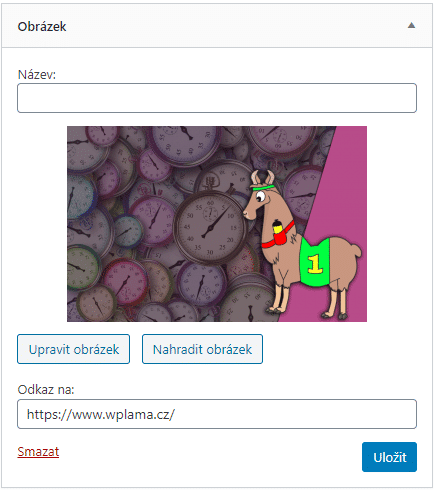 Widget Obrázek