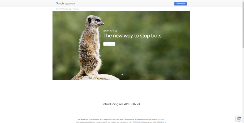 Google reCAPTCHA