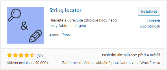 String locator