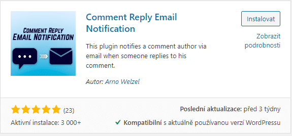 Comment Reply Email Notification