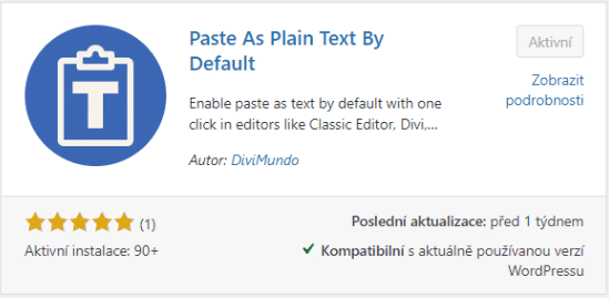 Paste As Plain Text By Default