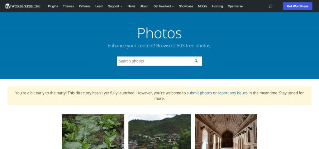 WordPress Photos