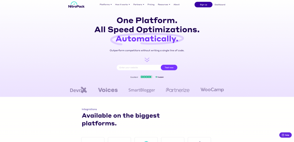 Nitropack web
