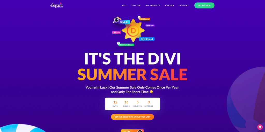 Elegant Themes Summer Sale 2023