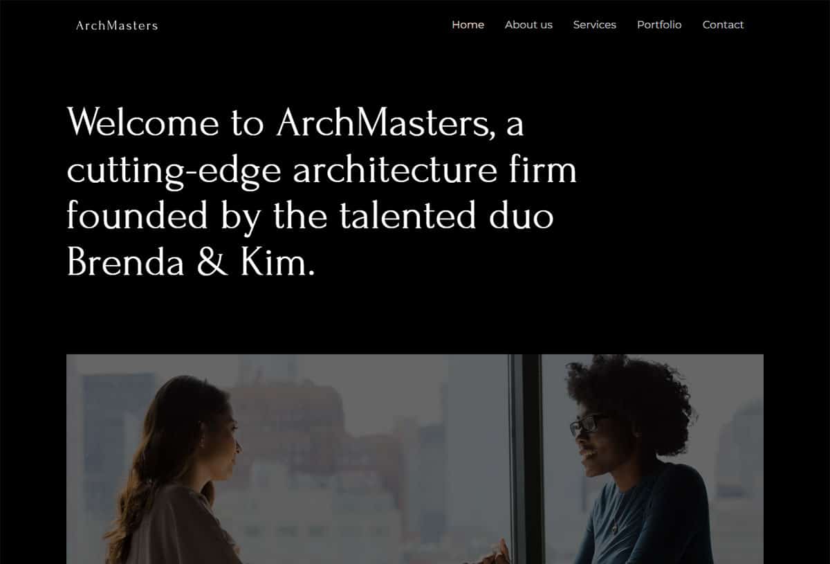 Náhled designu ArchMasters Architecture