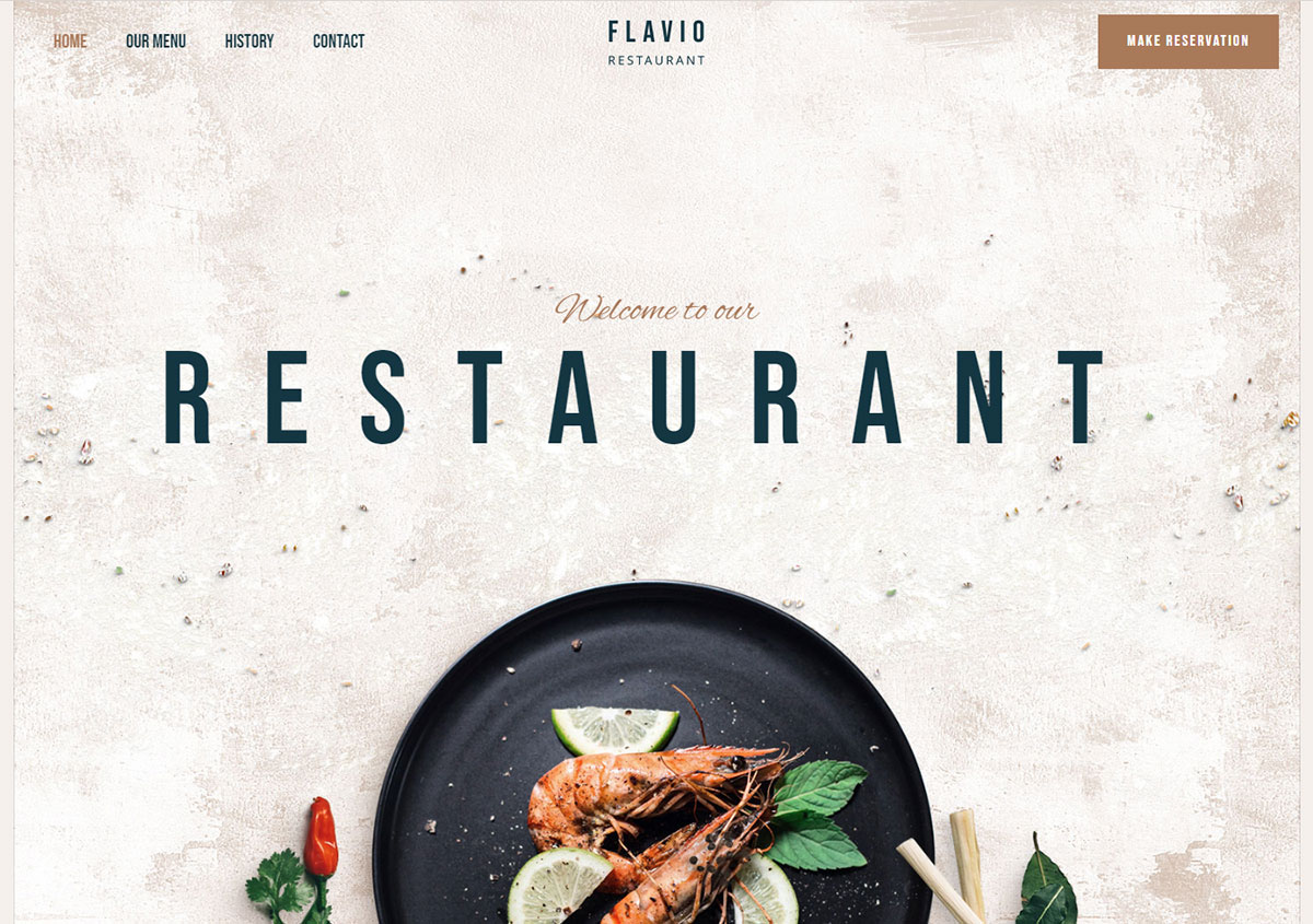 Náhled designu Flavio Restaurant