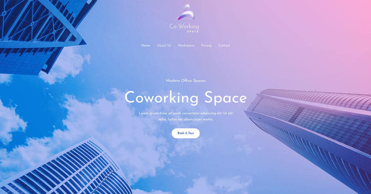 Náhled designu Co-Working Space