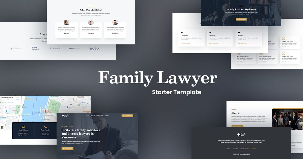 Náhled designu Family Lawyer