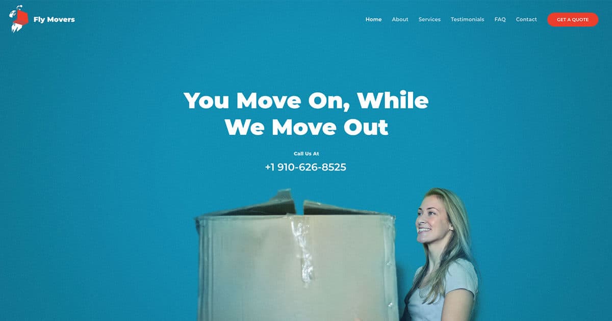 Náhled designu Fly Movers