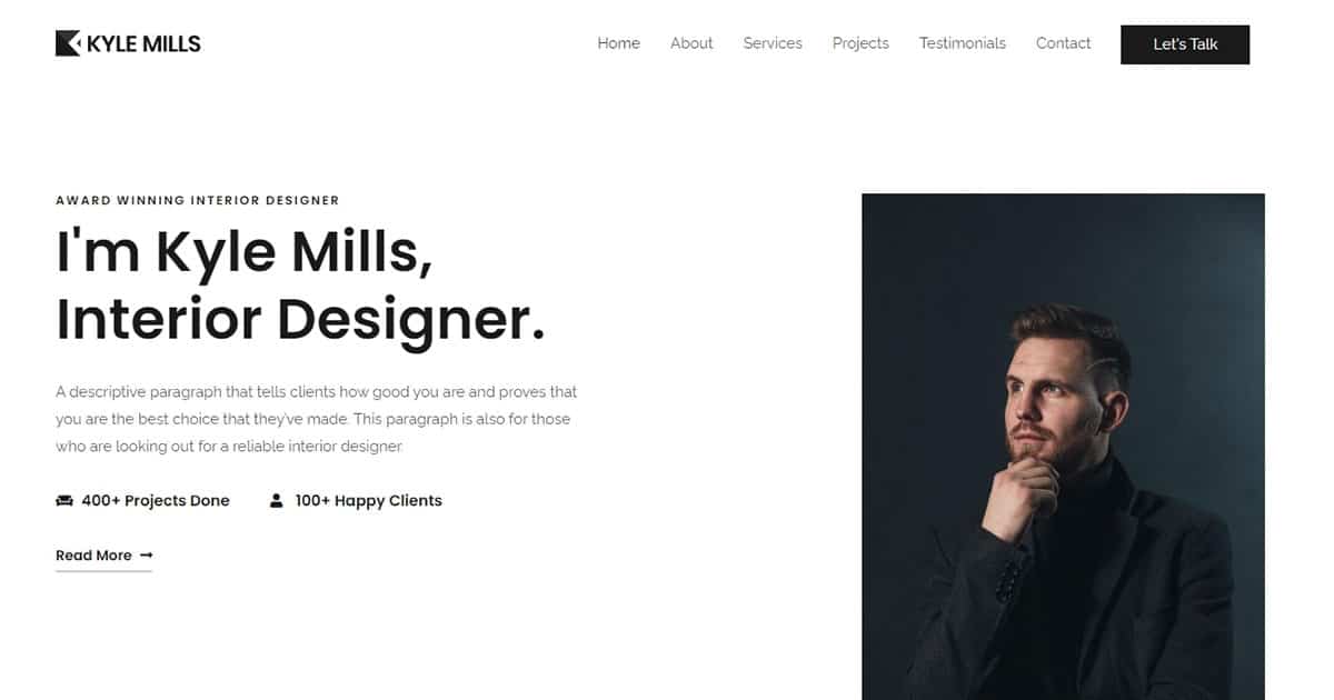 Náhled designu Interior Designer