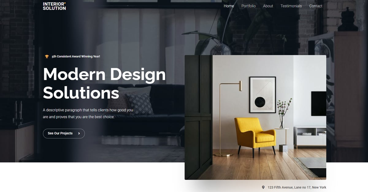 Náhled designu Interior Design Firm