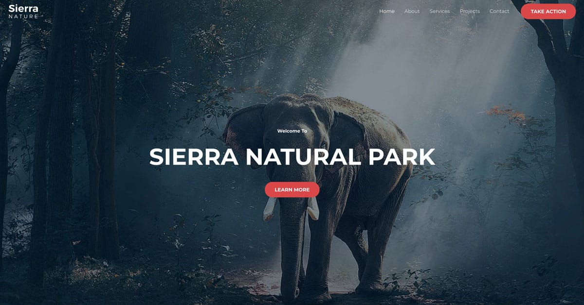 Náhled designu Sierra Nature