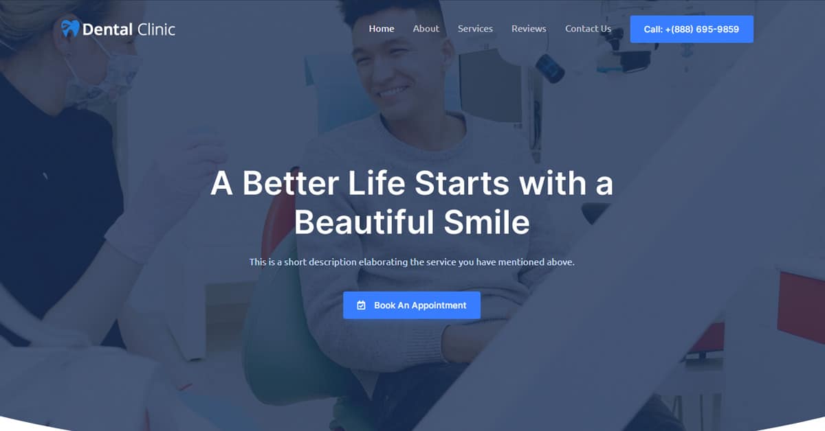 Náhled designu Dental Clinic
