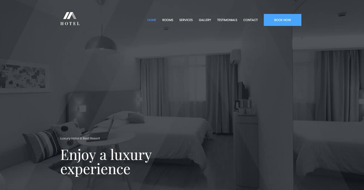 Náhled designu Hotel