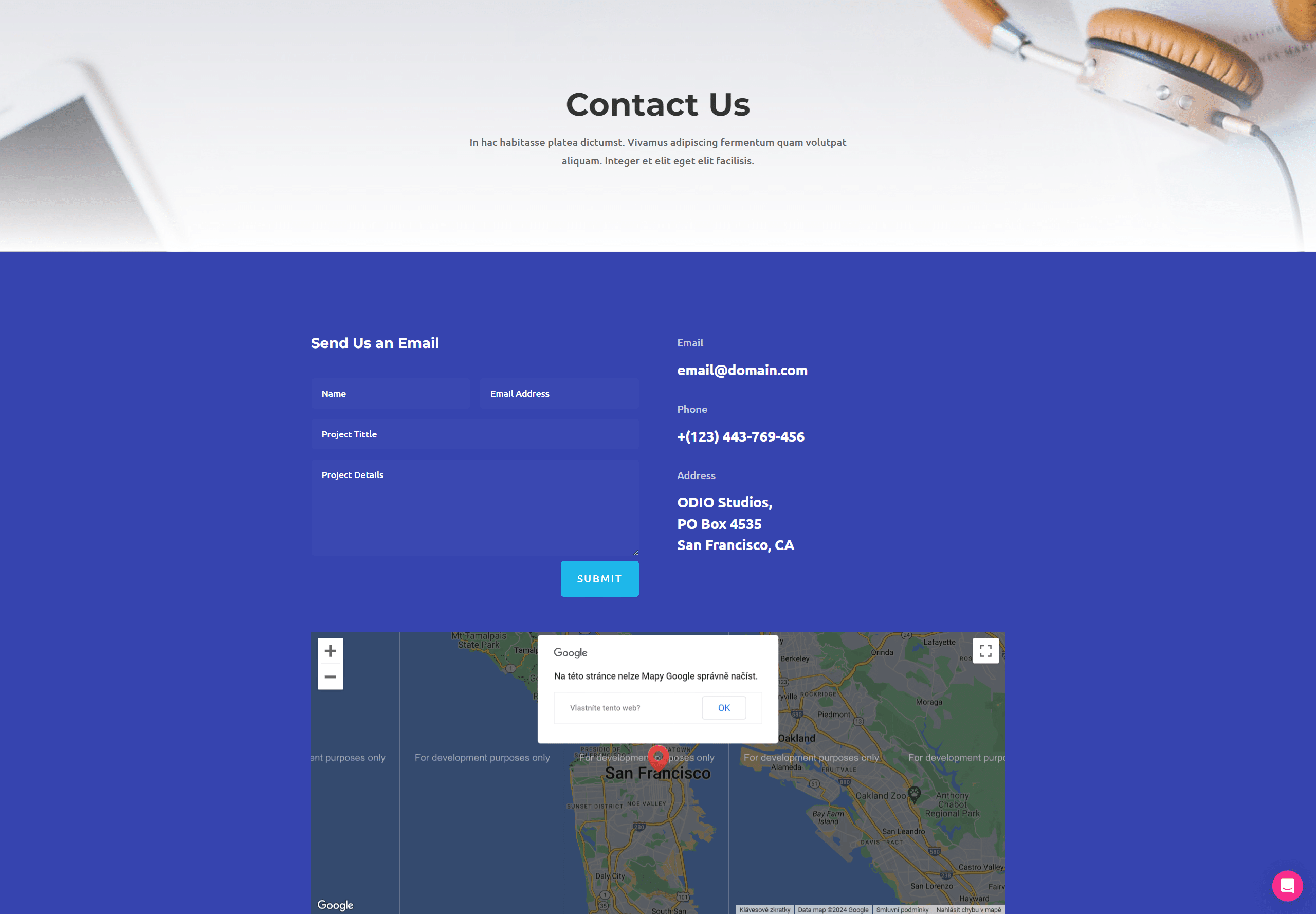 Náhled designu Web Agency