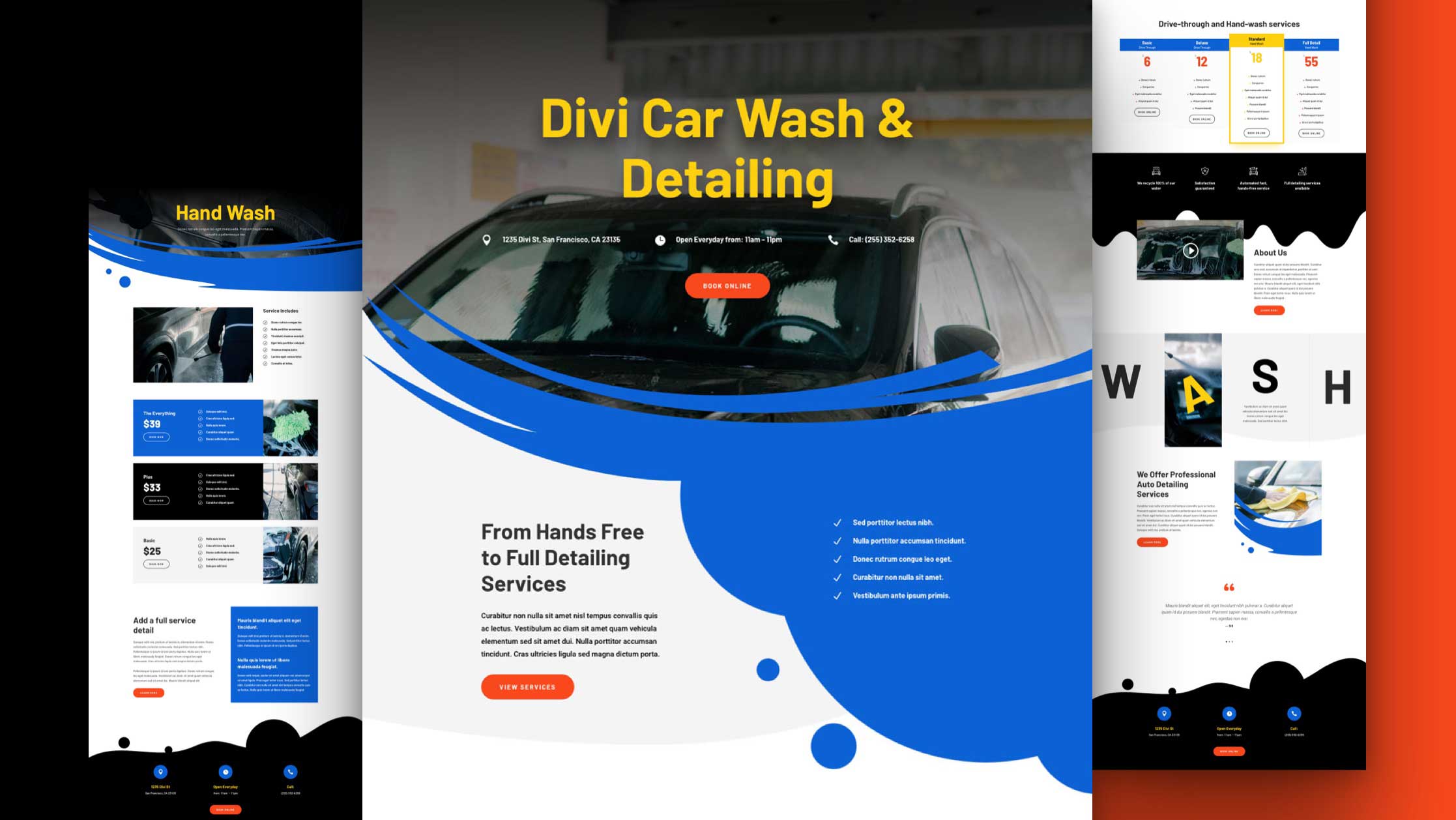 Náhled designu Car Wash