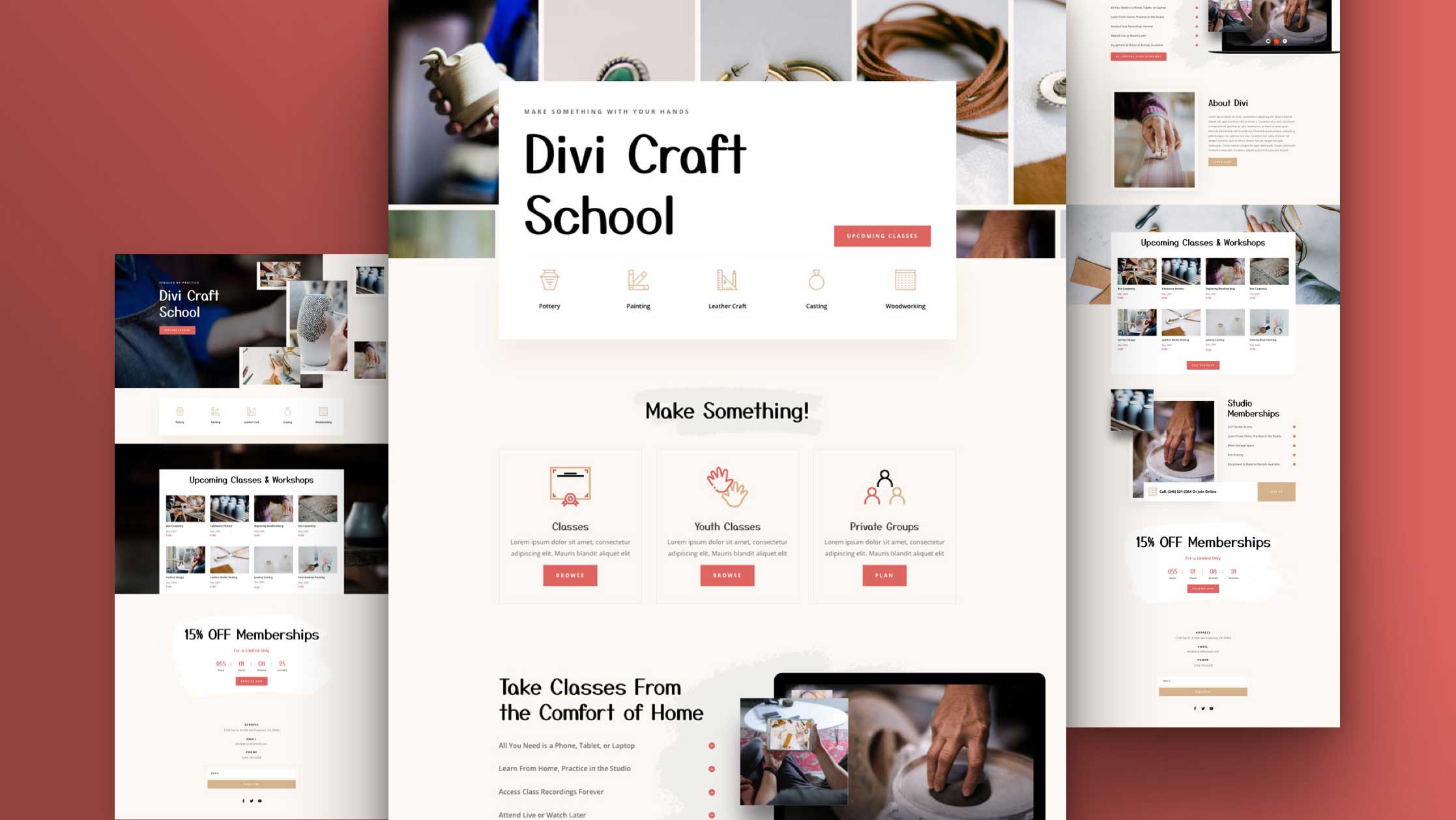 Náhled designu Craft School