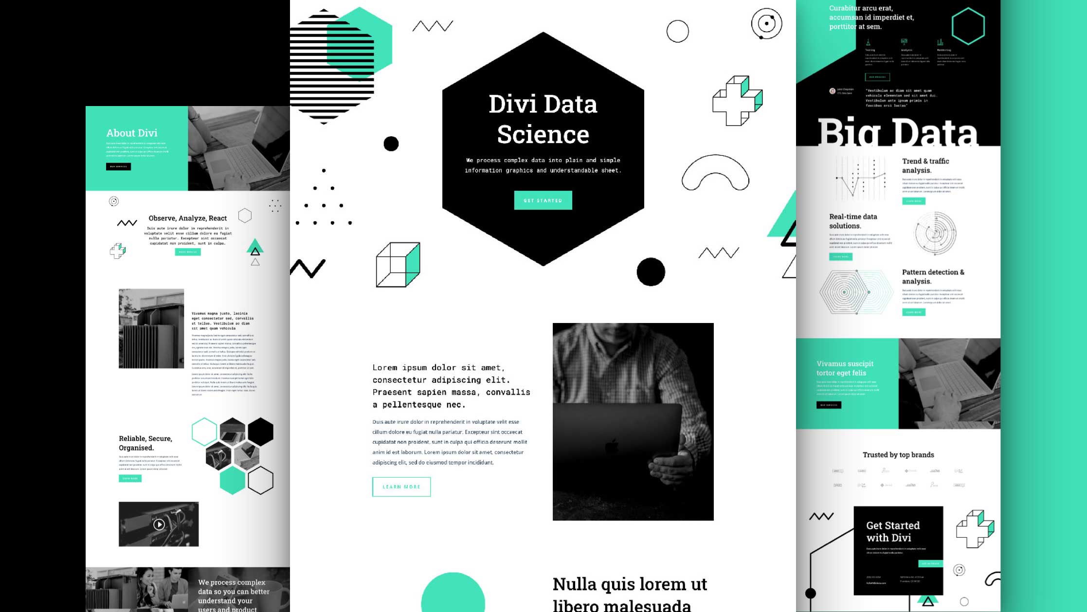 Náhled designu Data Science