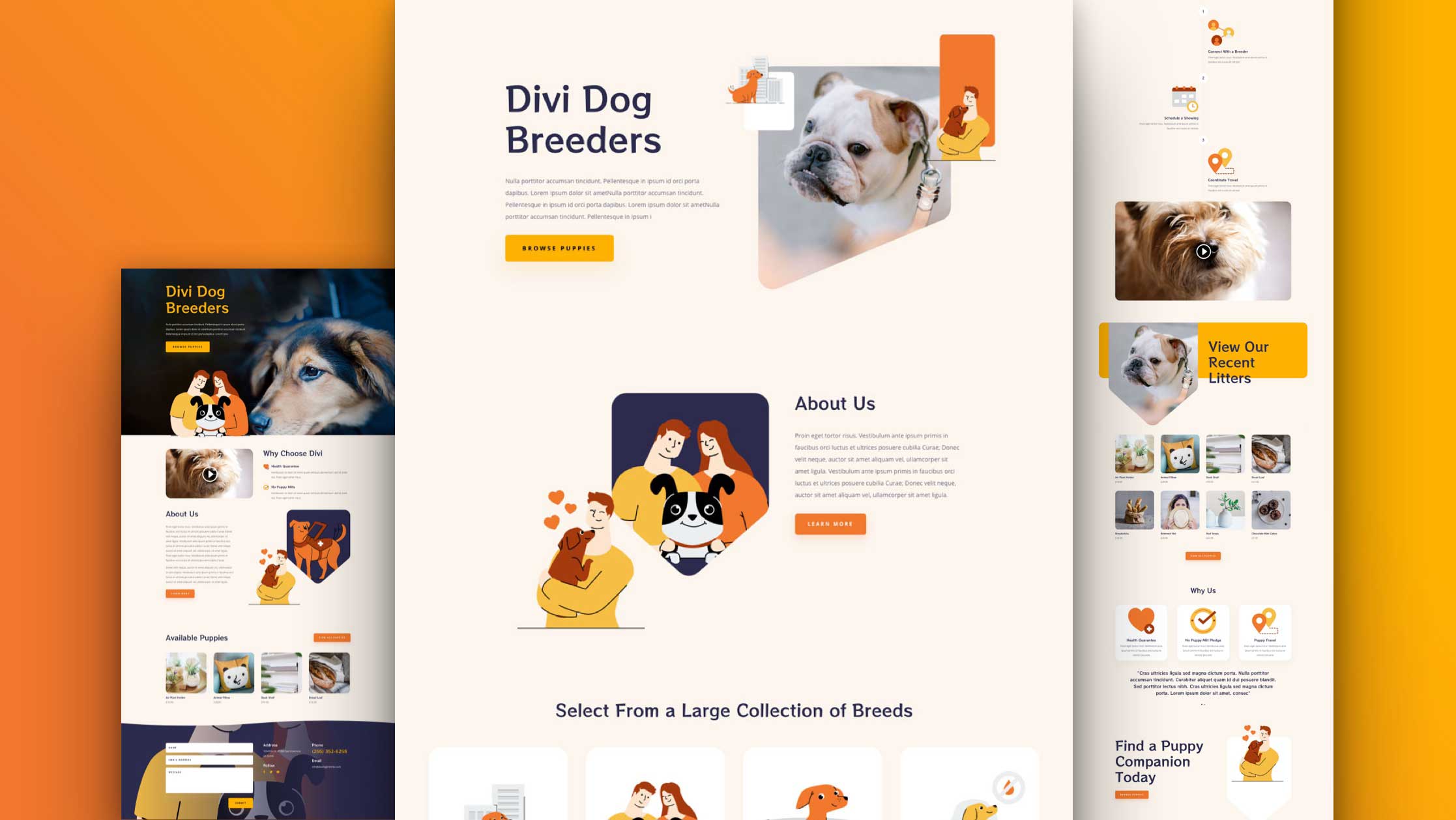 Náhled designu Dog Breeder